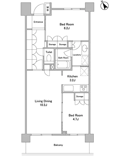 パークグレイス駒込 103