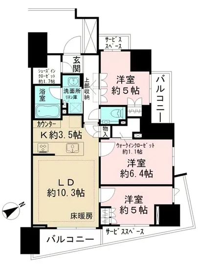 ザ・プレミアスカイ品川中延 1501