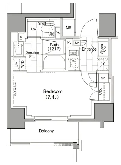 ザ・パークハビオ浅草駒形 1002