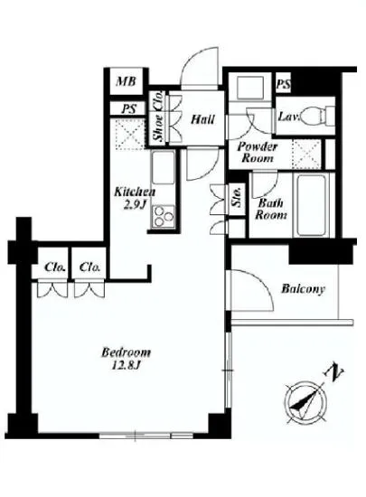 プラチナコート広尾 302