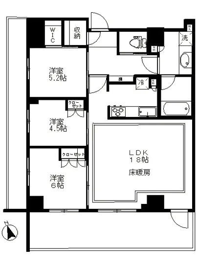 ザ・レジデンス四谷アベニュー A-401