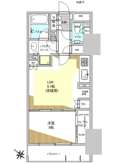 シティハウス東京八重洲通り 14F