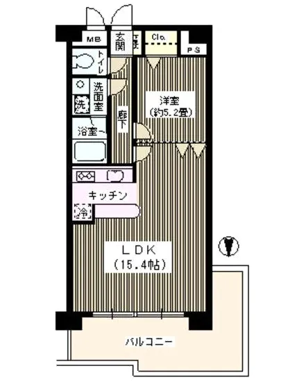 コアシティ中野坂上 801