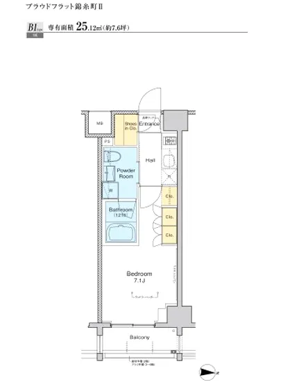 プラウドフラット錦糸町2 502