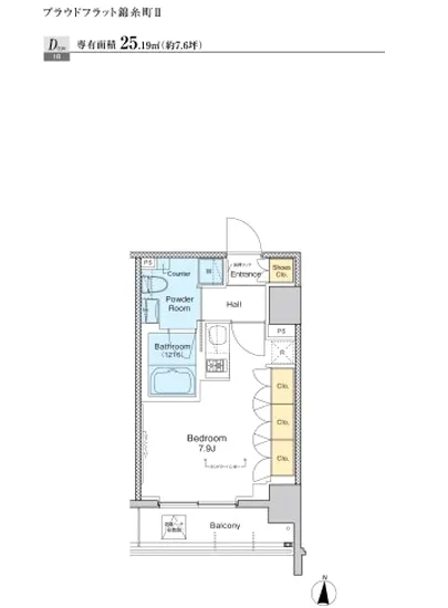 プラウドフラット錦糸町2 306