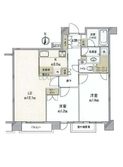 ヴィラテラッセ白金台 104