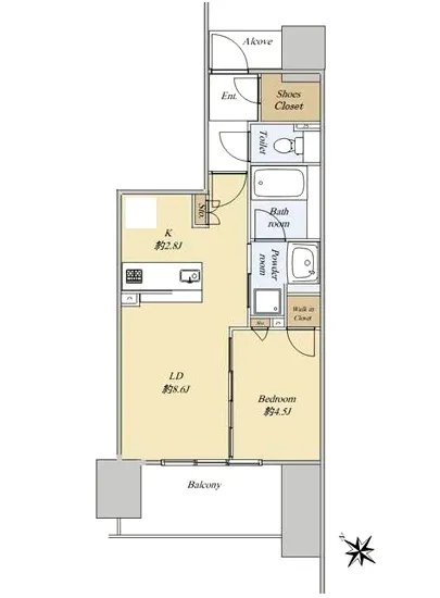 シティハウス中目黒レジデンス 12F