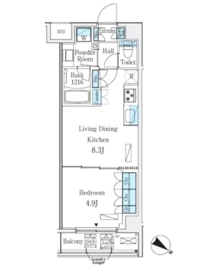 ライズ代々木3 302