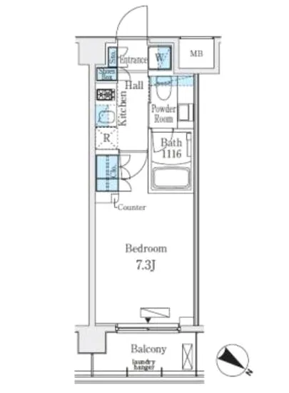 ライズ代々木3 404