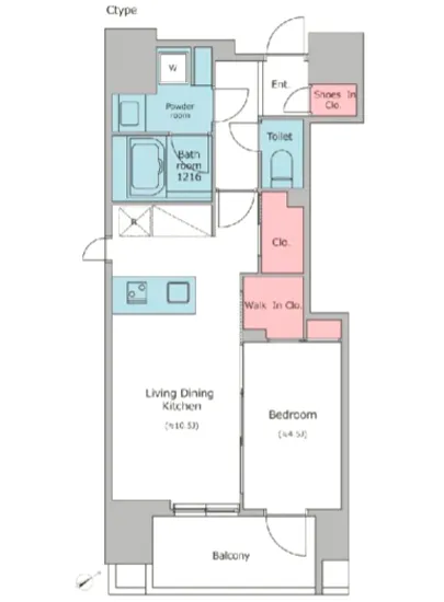 ライトテラス上野 1201