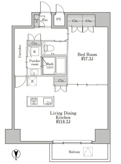 ユニテラス三軒茶屋 206