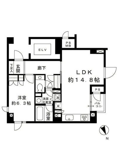 パークハウス等々力 W-304