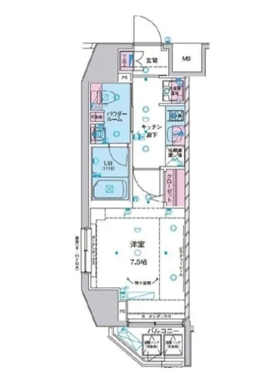 ジェノヴィア麻布十番グリーンヴェール 503