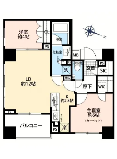 ディアナコート本郷弓町 2F