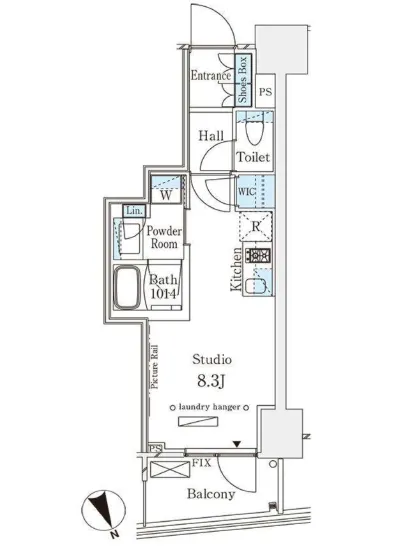 パークナードフィット南青山ヴィスタ 902
