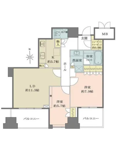 パークハウス芝タワー 1103