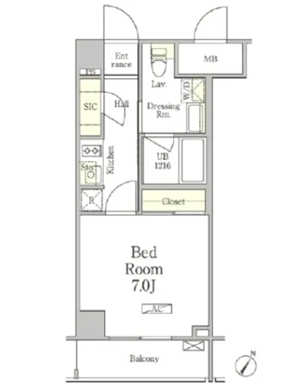 パークペルル池尻 203