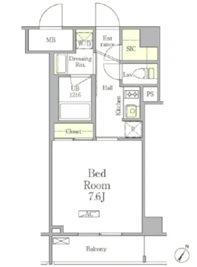 パークペルル池尻 302