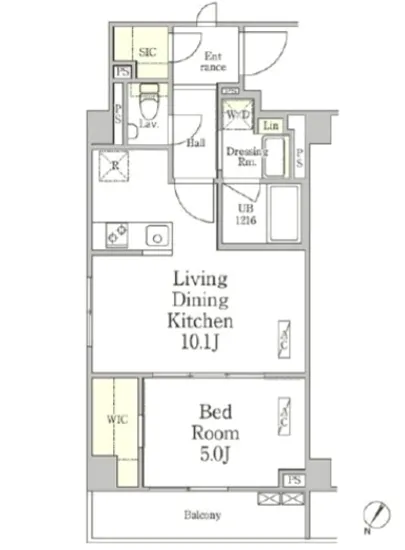 パークペルル池尻 110