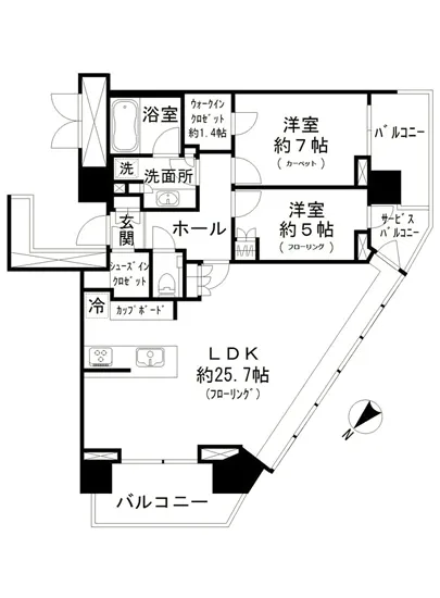 パークシティ武蔵小山ザタワー&ザレジデンス T-4001
