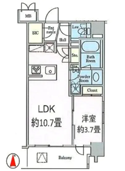 クレストコート押上 204