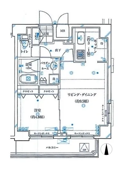 ガリシア浜松町 1304