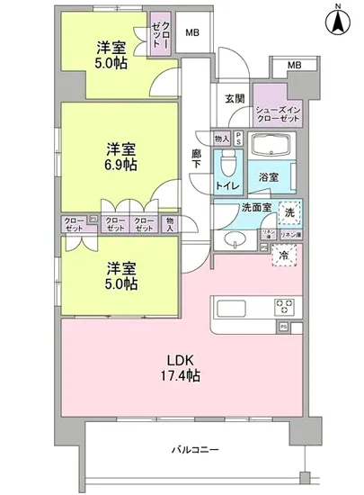 アンビエンテ経堂 510