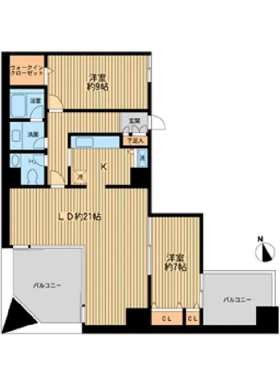 テラス日新 1404