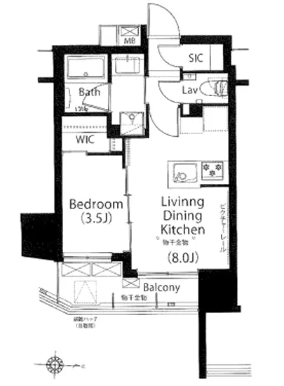 フレンシア四谷左門町 302