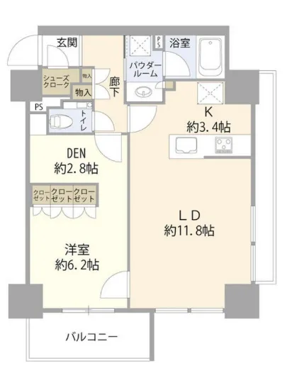 品川タワーレジデンス 6F