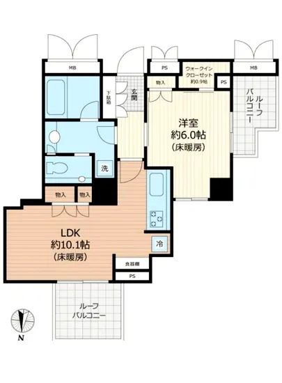 パークコート本郷真砂 908