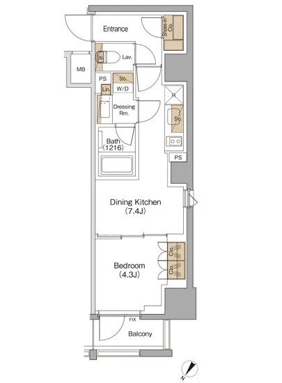 ザ・パークハビオ碑文谷 601