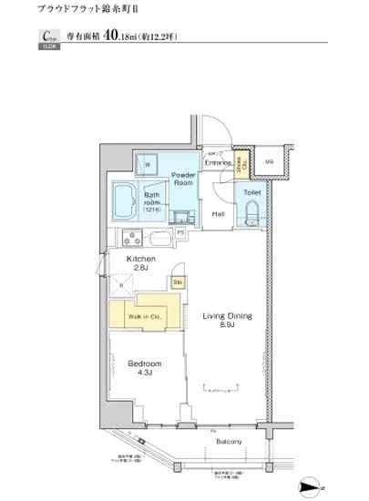 プラウドフラット錦糸町2 505