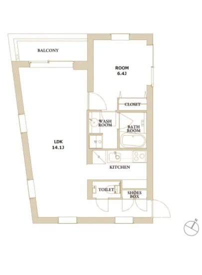 エスセナーリオ南麻布 201