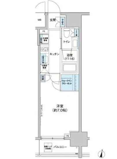 パークキューブ西新宿 703