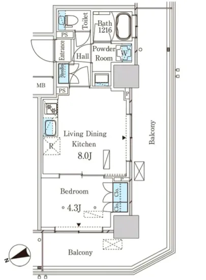 パークアクシス大塚ステーションゲートタワー 1709
