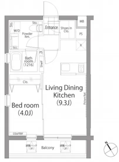 ラ・プレス神宮前 205