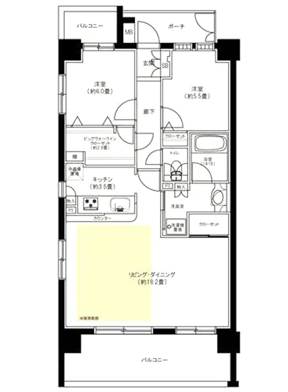 クレストフォルム上野グランステージ 3F
