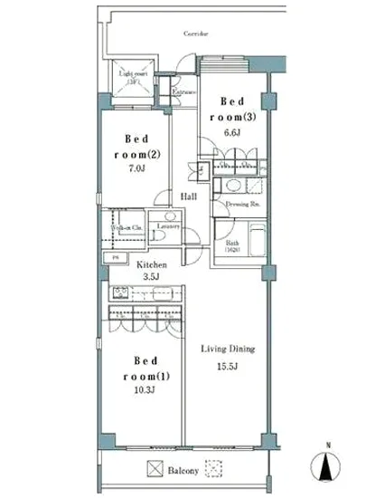 モンエール広尾 303