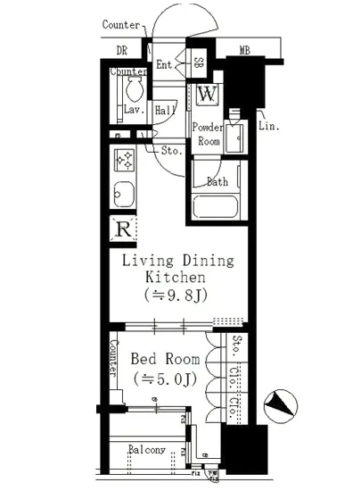 シティハウス東京八重洲通り 15F