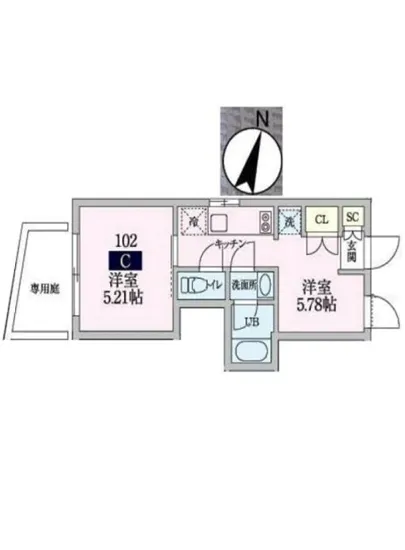 ファーレ門前仲町リバーサイド 102