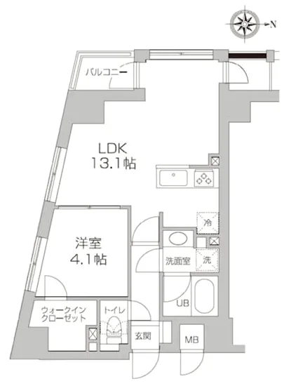 レジディア高円寺 801