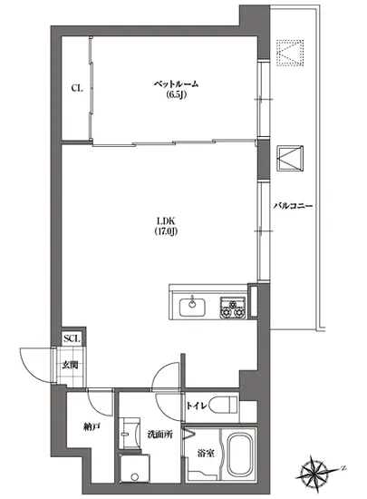 アスプライム千代田富士見 204