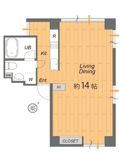 ラティオ築地 502