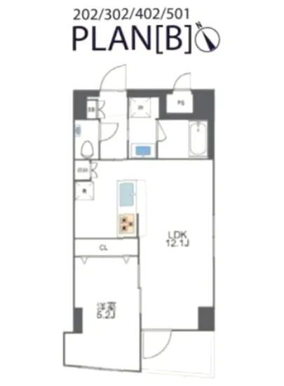 エスペランサ雑司が谷駅前 202