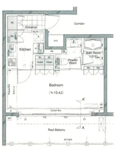 クオリア新宿余丁町 5F