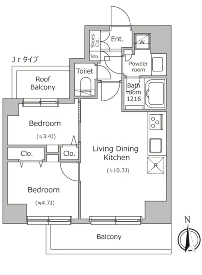 ドゥーエ南千住 603