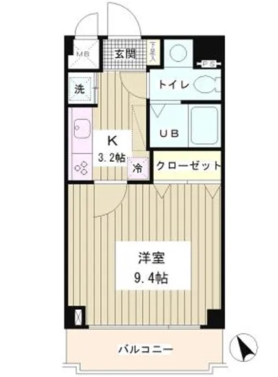 ラフィネ築地 201