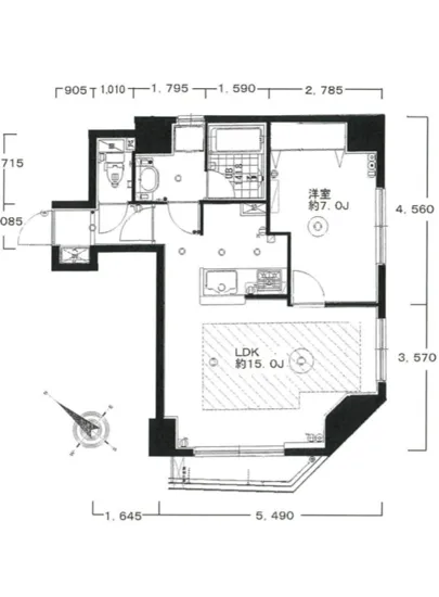 ドルチェ人形町スイート 501