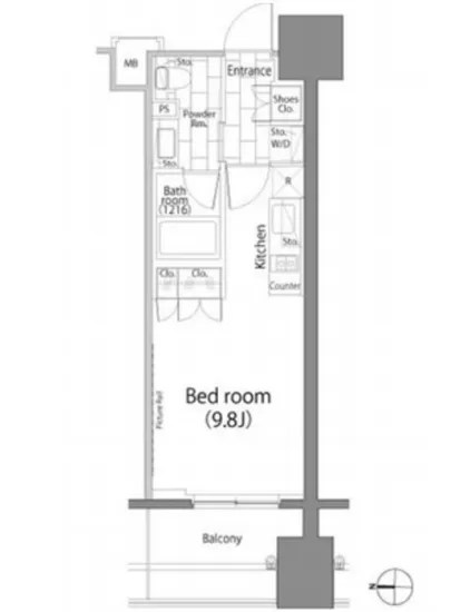 パークハビオ平河町 1505